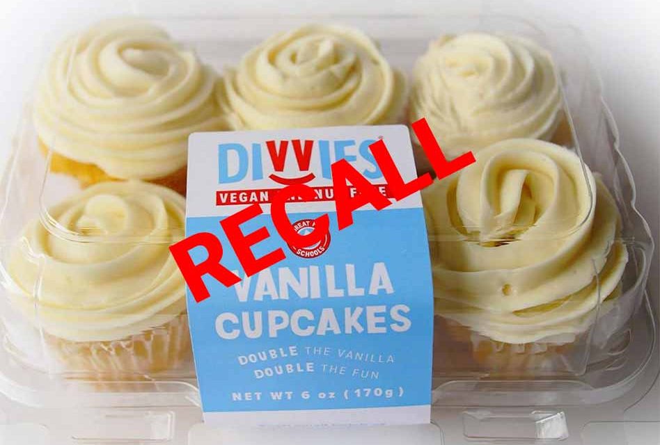 A potentially “serious” milk and egg issue causes a nationwide recall of vanilla cupcakes