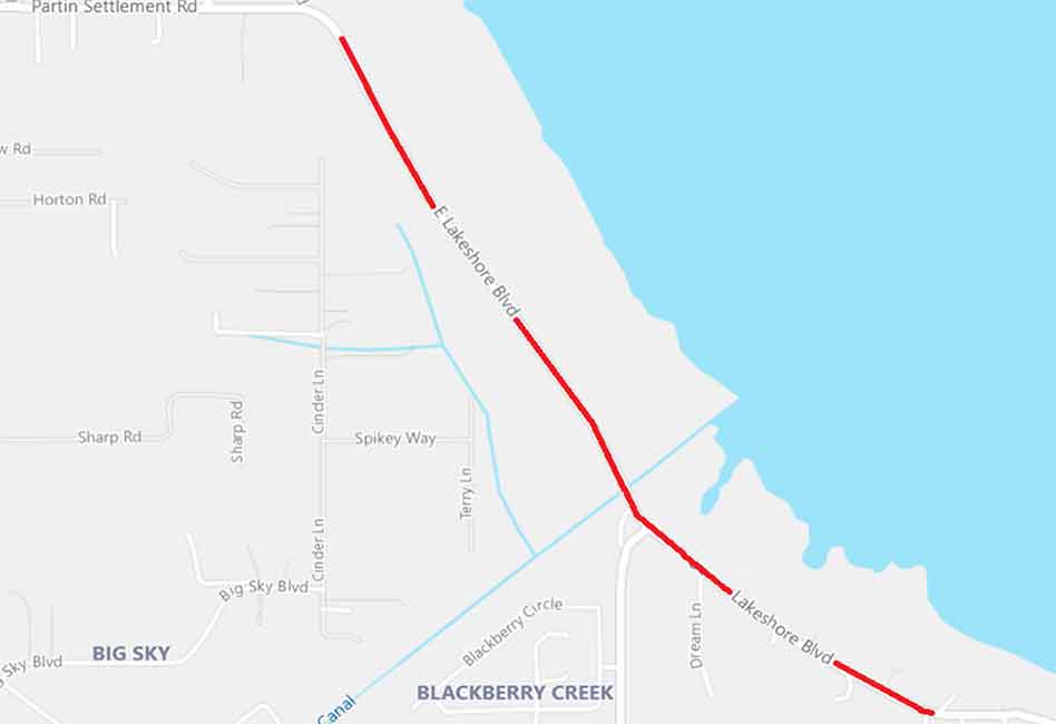 Osceola County schedules road resurfacing and repairs E. Lakeshore and