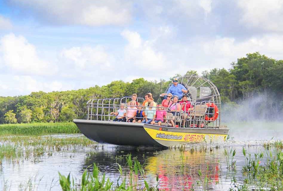 Wild Florida to offer BOGO FREE 30 min airboat rides on National Airboat Day Friday February 19