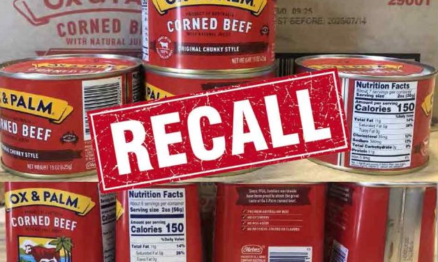Canned corned beef recalled for not being re-inspected