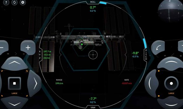 You can dock with the International Space Station with its SpaceX Crew Dragon Simulator