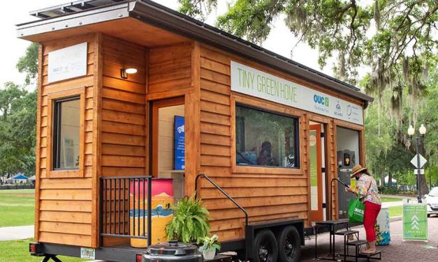 OUC celebrates Earth Day, features “Tiny Green Home”
