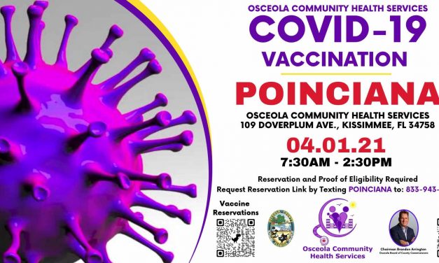 Osceola Community Health Services in Poinciana to host COVID-19 vaccines Thursday and Friday, registration required