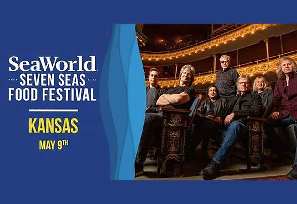 SeaWorld Orlando to feature music icon Kansas at Seven Seas Food ...