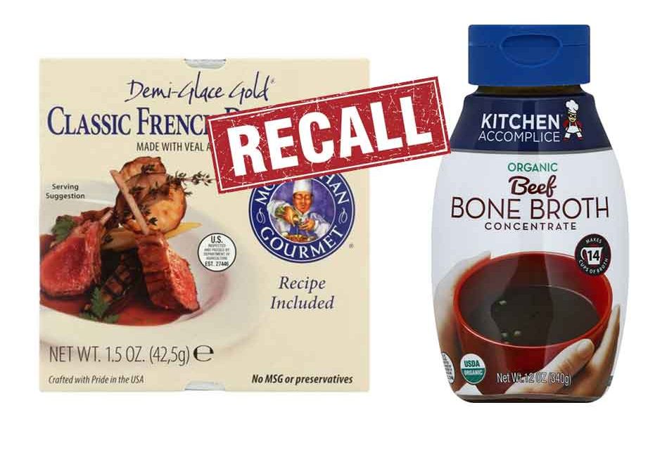 Company recalls over 6000 lbs. of beef and veal broth, due to possible hydraulic oil contamination