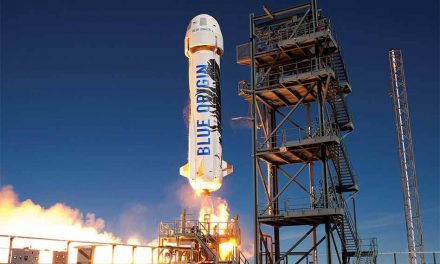 $28 million bid wins a trip to space aboard Blue Origin’s New Shepherd rocket with Amazon’s Jeff Bezos