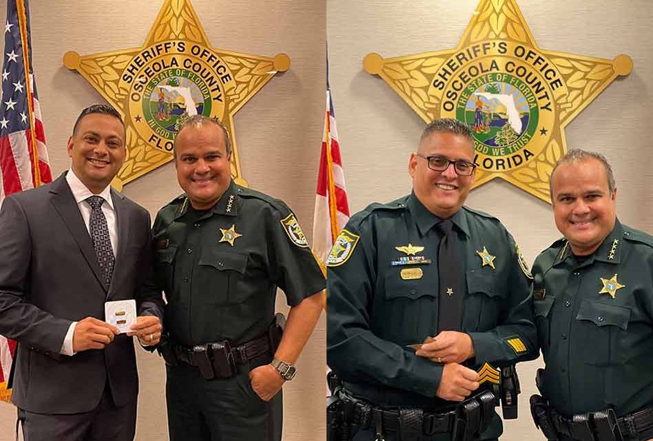 Osceola Sheriff’s Office announces two promotions