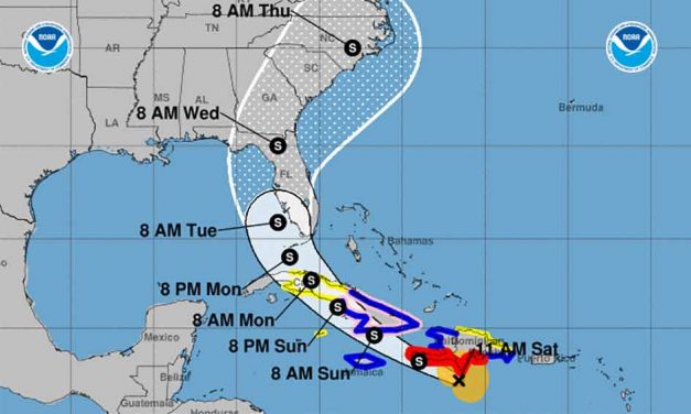 Elsa weakens to Tropical Storm, continues to “race” toward Florida peninsula