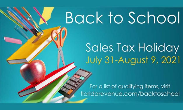 Florida’s back-to-school sales tax “holiday” starts today July 31 – August 9