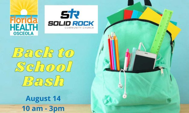 FDOH in Osceola County Partners with Solid Rock Community Church for Back to School Event