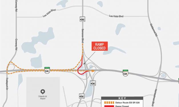 Construction Alert: Overnight SR 528/SR 436 Interchange Closures