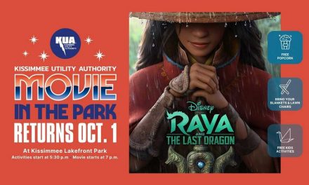 KUA to kick off Free Movie in the Park Series Friday October 1 at Kissimmee Lakefront Park