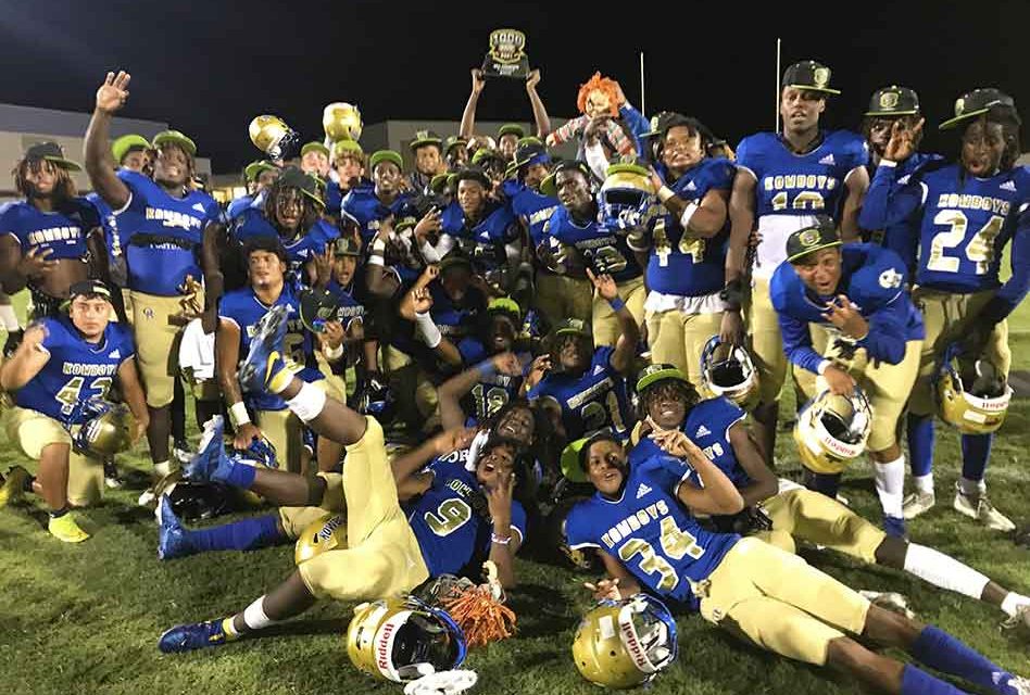 Next challenge for the Osceola Kowboys… the Newsome Wolves running game