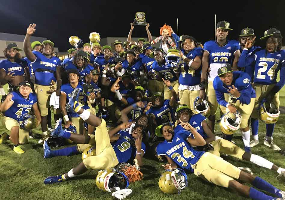 Next challenge for the Osceola Kowboys... the Newsome Wolves running game