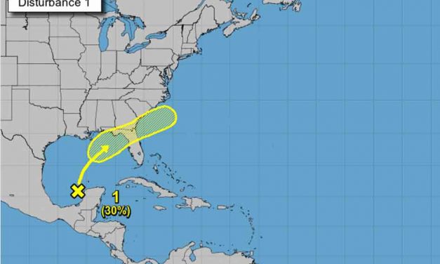 Tropical disturbance on projected path to the sunshine state