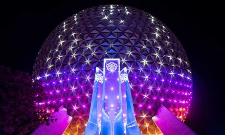 First look at new “Beacons of Magic” Lighting in Epcot