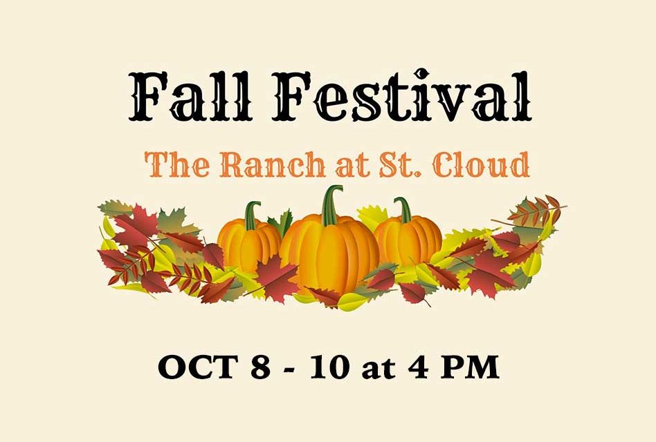 It’s Fall ya’ll, time to head out to the Fall Festival at the “The Ranch at St. Cloud”