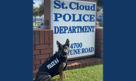 St. Cloud Police Department’s K9 Koda receives bullet and stab protective body armor donation