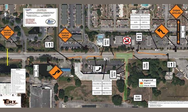 W Columbia Ave to close to thru traffic between Harbor Bay Ct & N Thacker Ave beginning October 21
