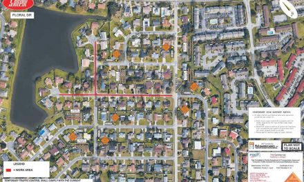 Floral Dr/Ct and Laurel Way area will close to thru traffic starting Wednesday, October 27