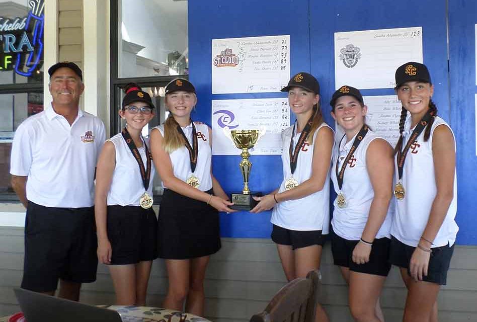 St. Cloud Dominates Girls Orange Belt Conference Golf