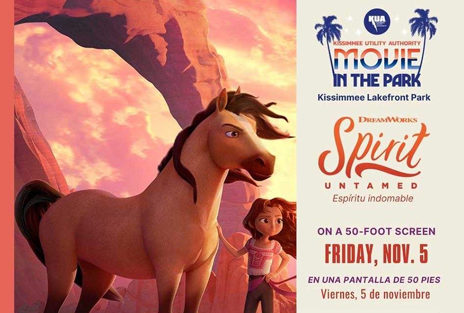 KUA free Movie in the Park Series to continue with Dreamworks’ “Spirit Untamed” November 5