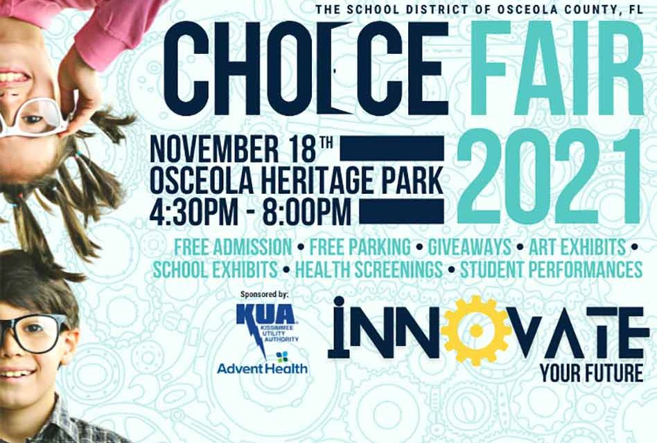 Osceola School District To Host 2021 Choice Fair For Parents And Students