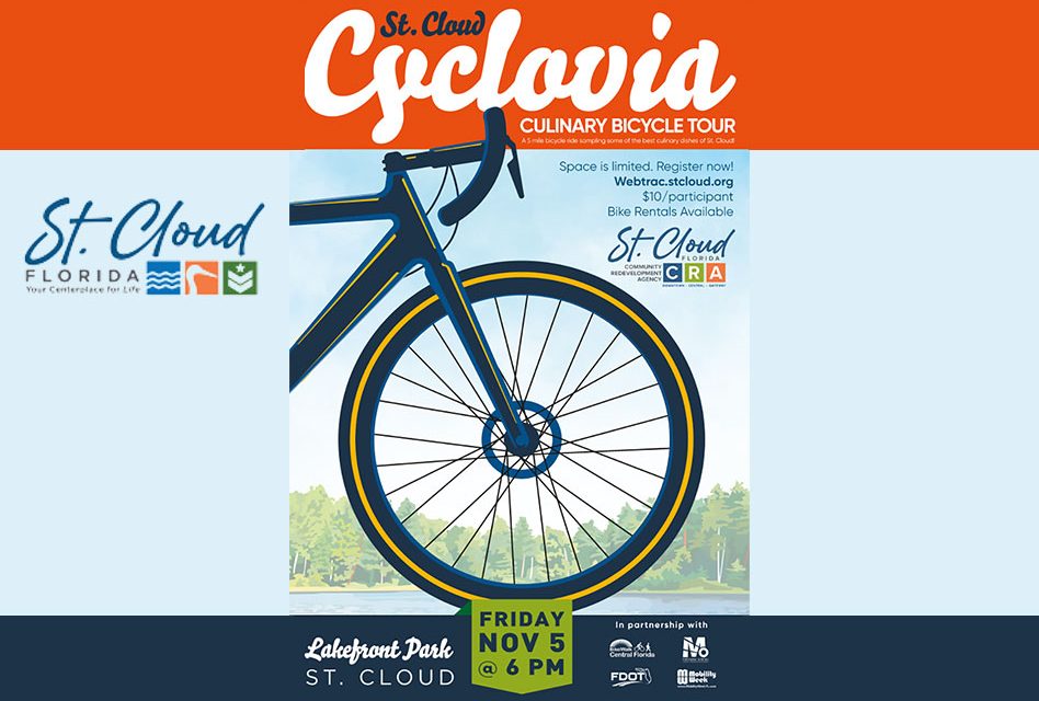 St. Cloud to host 3rd Culinary Bicycle Tour – St. Cloud Cyclovia on Friday November 5