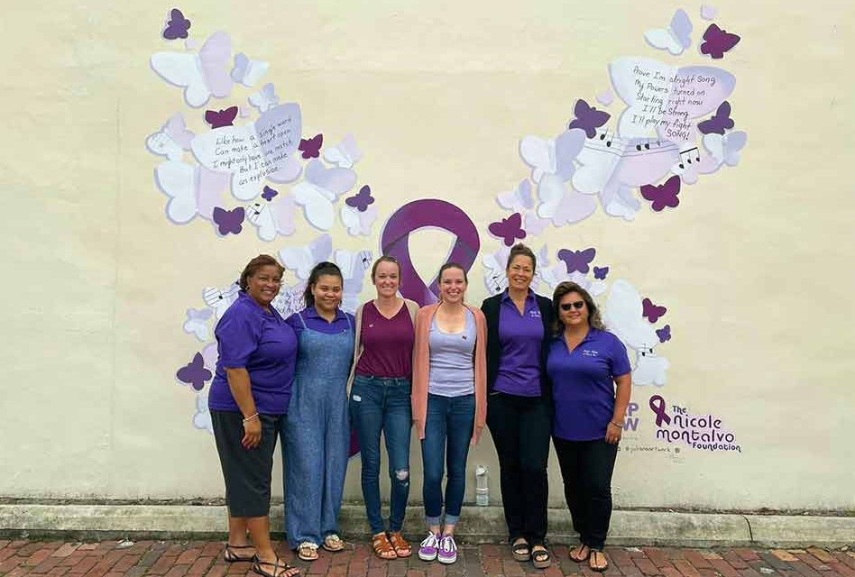 Help Now Osceola, Nicole Montalvo Foundation Unveil Domestic Violence Awareness Mural