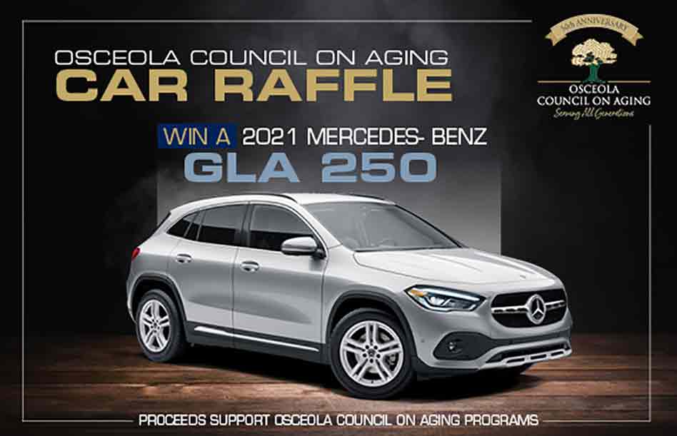Mercedes-Benz of South Orlando and Osceola Council On Aging Partner to Raffle 2021 Luxury SUV   