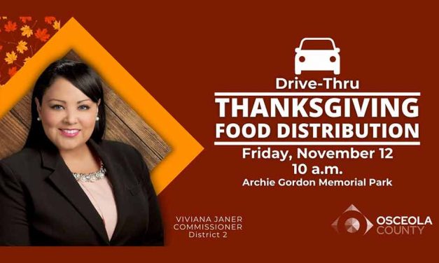 Osceola Commissioner Viviana Janer to host Thanksgiving meal food distribution Friday November 12