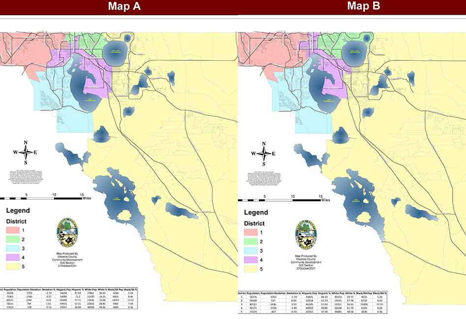 Osceola County Moves Forward with Redistricting