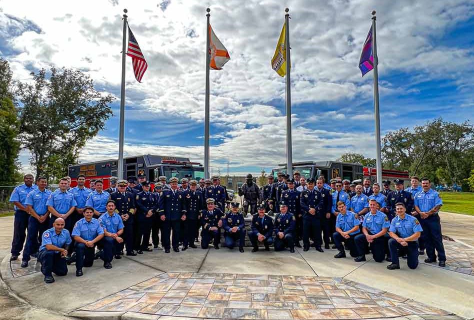 Osceola County Dedicates Fallen Firefighter Memorial