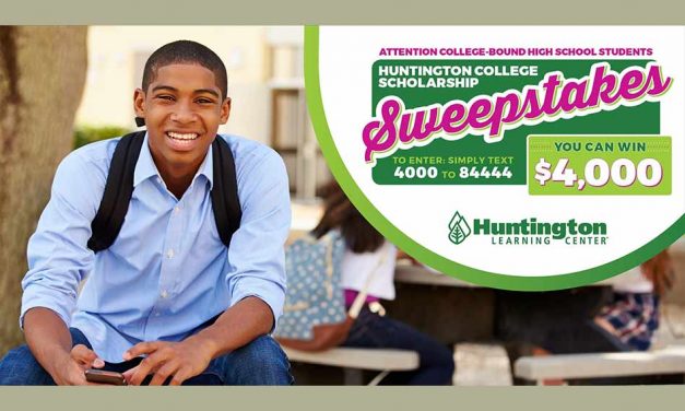 Win a $4000 College Scholarship from Huntington Learning Center