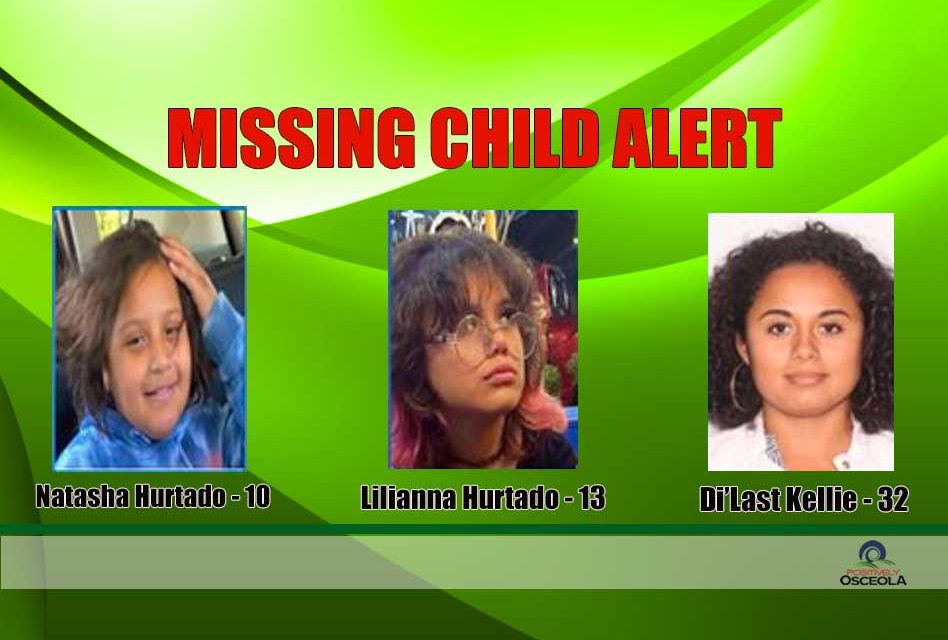 Missing Child Alert issued for 2 children from Seminole, may be with ‘armed and dangerous’ woman, FDLE says