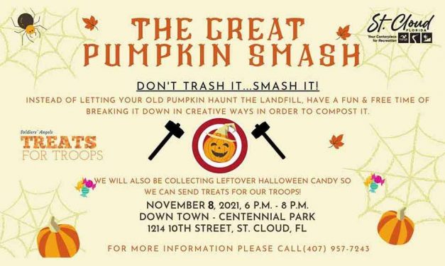 St. Cloud ‘s Great Pumpkin Smash Moved to Monday at Centennial Park