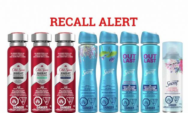 Old Spice, Secret deodorant sprays recalled due to cancer-causing chemical, P & G says