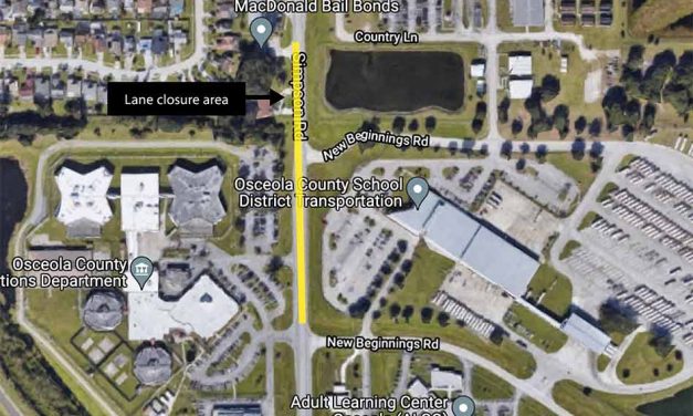 Lane closures in effect on Simpson Rd between Fortune Rd and US 192 for emergency sewer repair