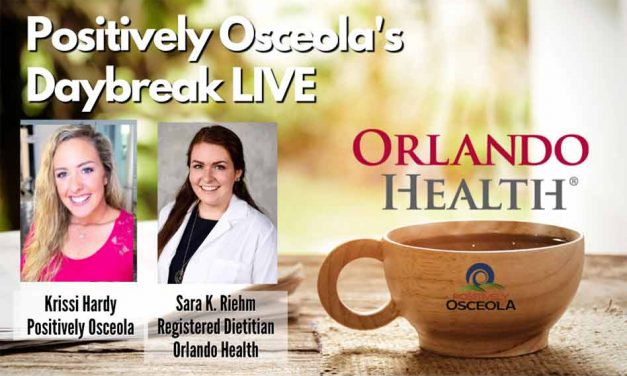 Orlando Health dietician Sara K. Riehm to Join Daybreak LIVE Friday at 9 am to discuss healthier eating habits