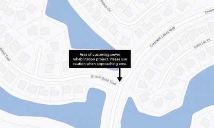 Public urged to use caution near Willow Bend Trail and Crescent Lakes Way intersection