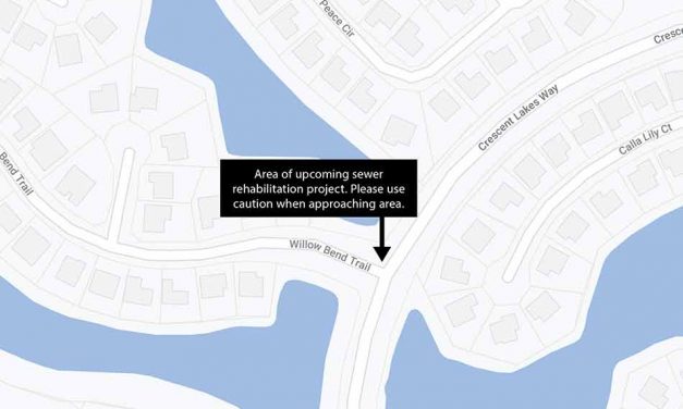Public urged to use caution near Willow Bend Trail and Crescent Lakes Way intersection
