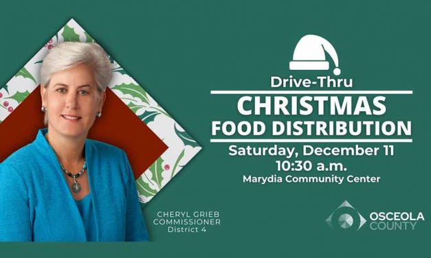 Osceola Commissioner Cheryl Grieb to host drive-thru Christmas food distribution December 11
