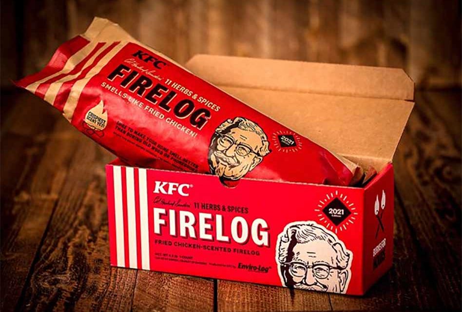 KFC’s 11 Herbs & Spices Firelog is back for the holiday season, enter to win a free vacation!