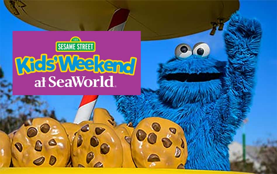 SeaWorld to Host a Party Just for Kids January 22-23, Sesame Street Kids’ Weekend