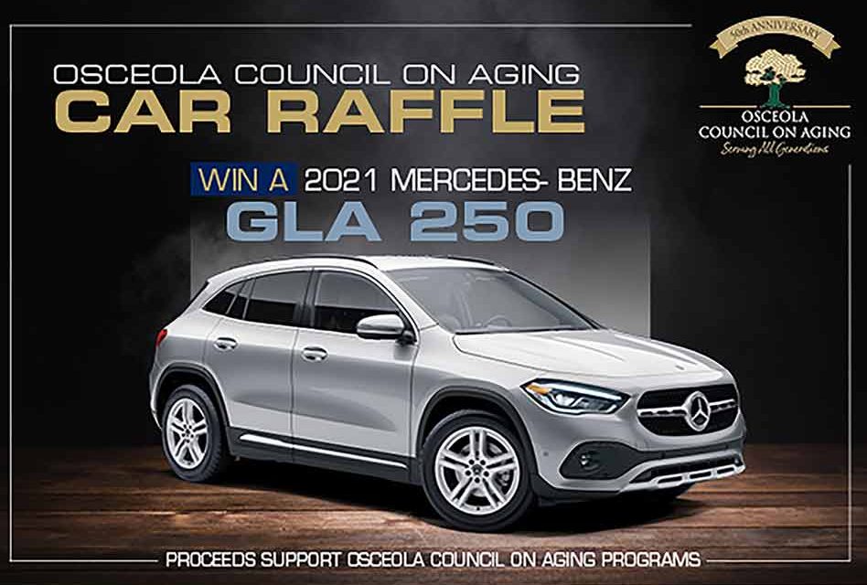 Osceola Council On Aging, Mercedes-Benz of South Orlando Car Raffle Ticket Specials Available!