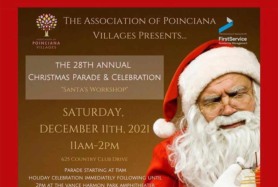 Association of Poinciana Villages to Host 28th Annual Christmas Parade and Celebration December 11