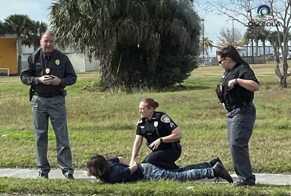 Osceola High School “Red’ lockdown ends with Kissimmee Police finding student with a BB gun