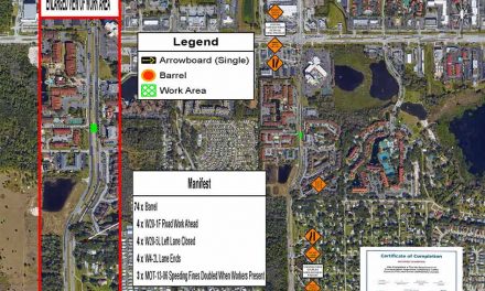 Shifting lane closures on Poinciana Blvd south of US 192 intersection to begin January 18