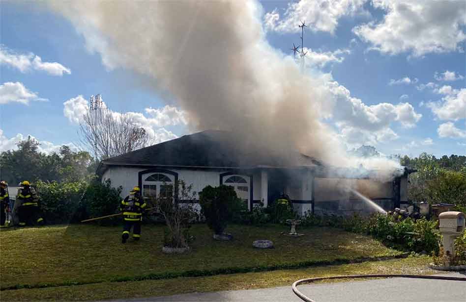 Osceola County Fire Rescue & EMS Extinguishes Residential Fire in Poinciana