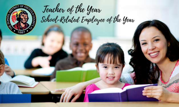 Osceola School District Announces Finalists for Prestigious Teacher of the Year and School-Related Employee of the Year Awards